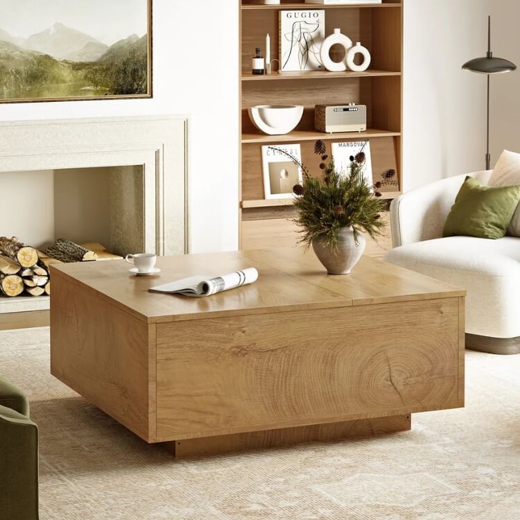 Lift-Top Coffee Table