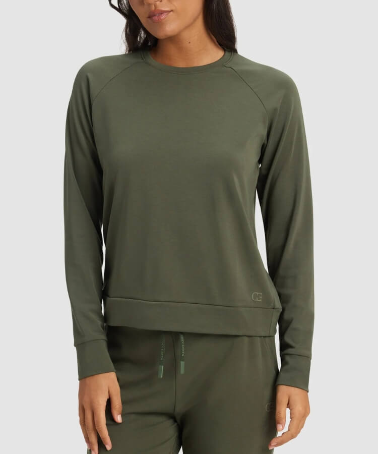 Bamboo Pullover Crew