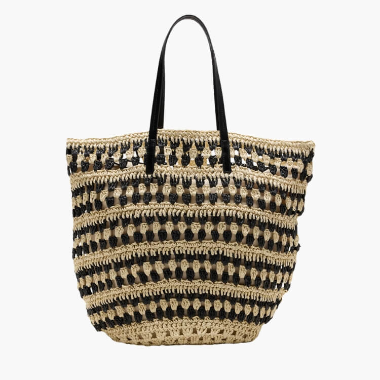 Straw Market Tote Bag