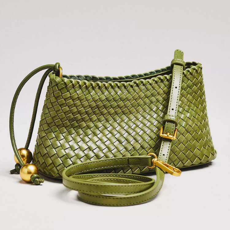 Woven Mini Crossbody Bag