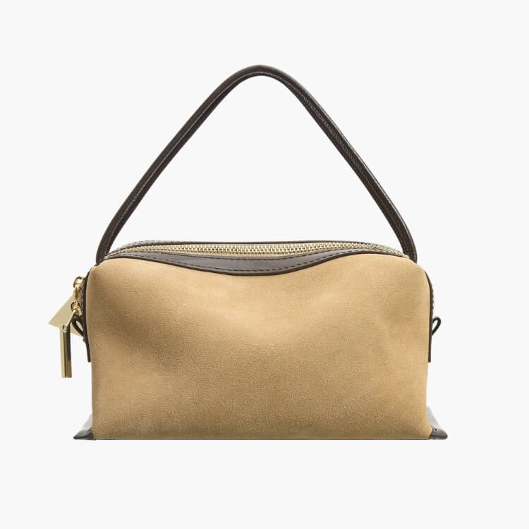 Suede Mini Café Bag
