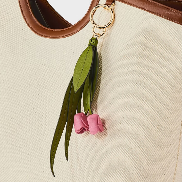 Flower Bag Charm