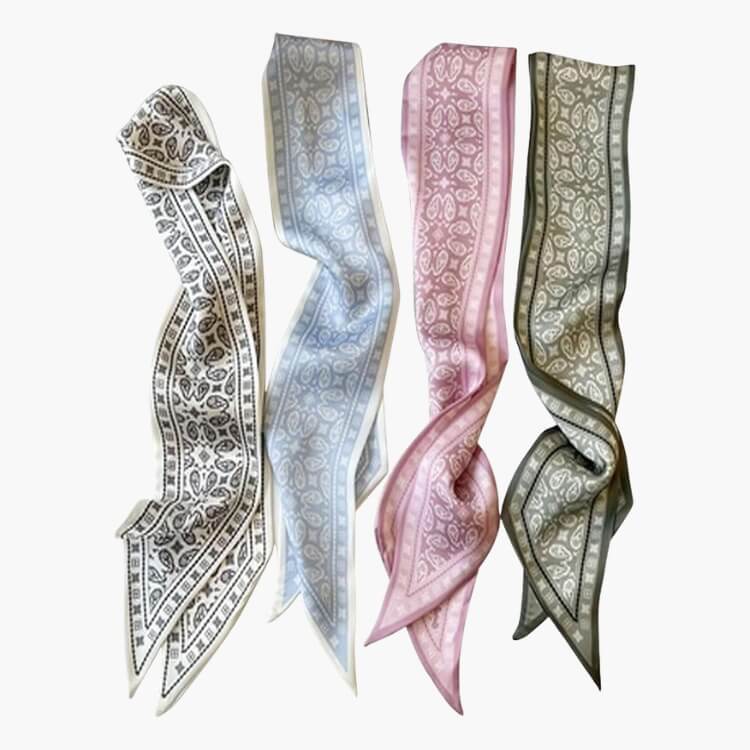 Set of 4 Twilly Scarves