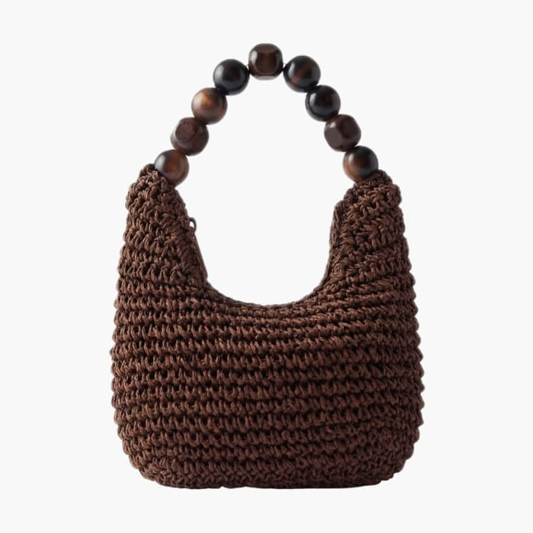 Straw Clutch Purse