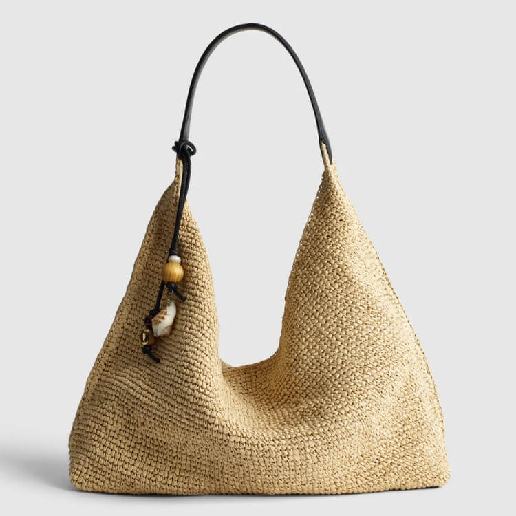 Straw Shoulder Bag