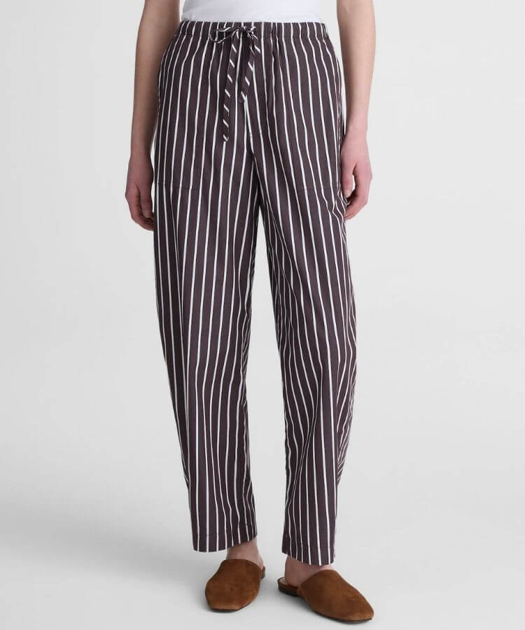 Barrel-Leg Utility Pants