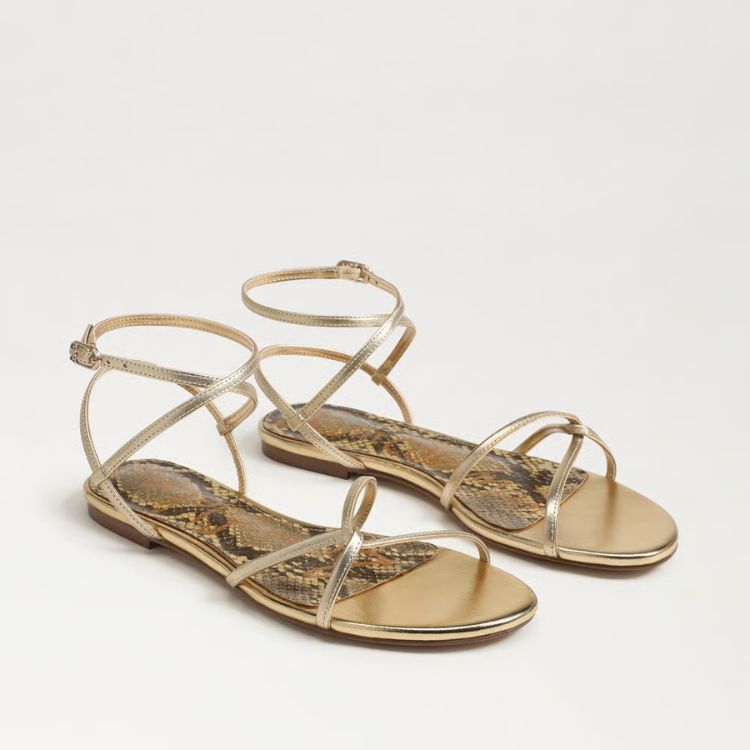 Strappy Flat Sandals