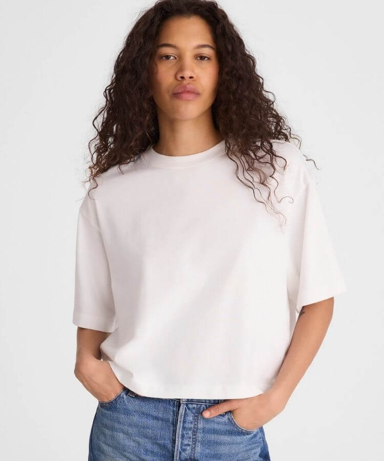 Boxy Crop Tee