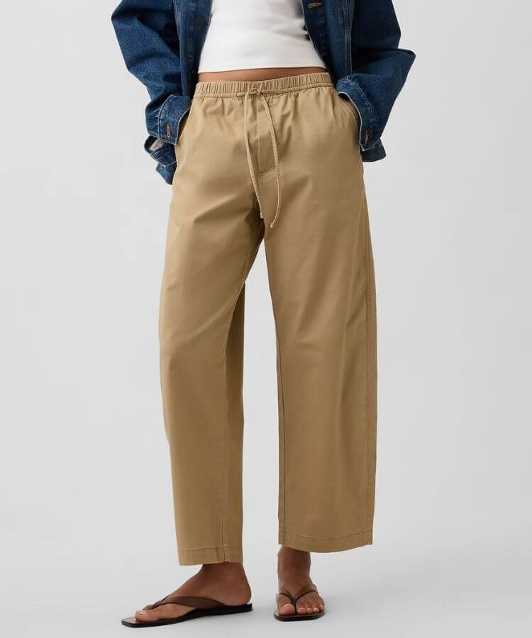 High-Rise Khakis