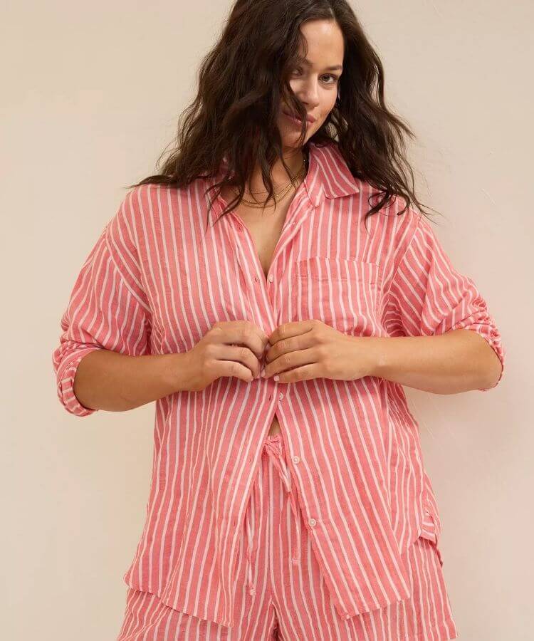 Day-Off Cover Up Shirt
