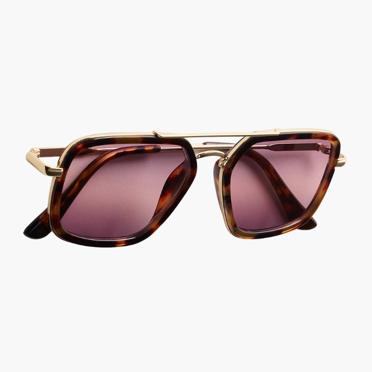 Luna Classic Tinted Aviator Sunglasses