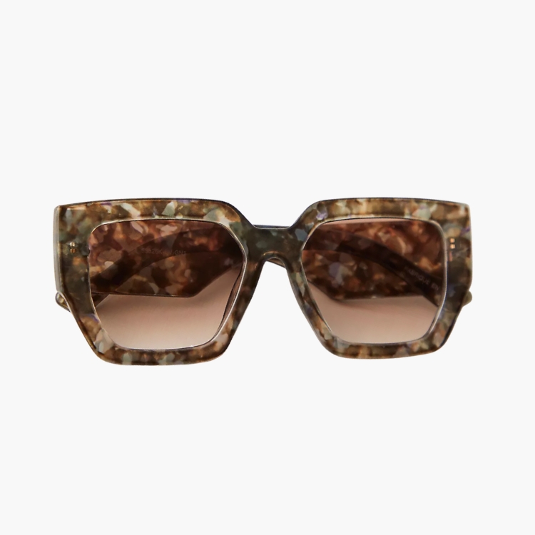 Bel Air Oversized Square Sunglasses