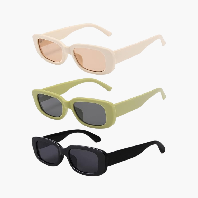 Retro Rectangle Sunglasses