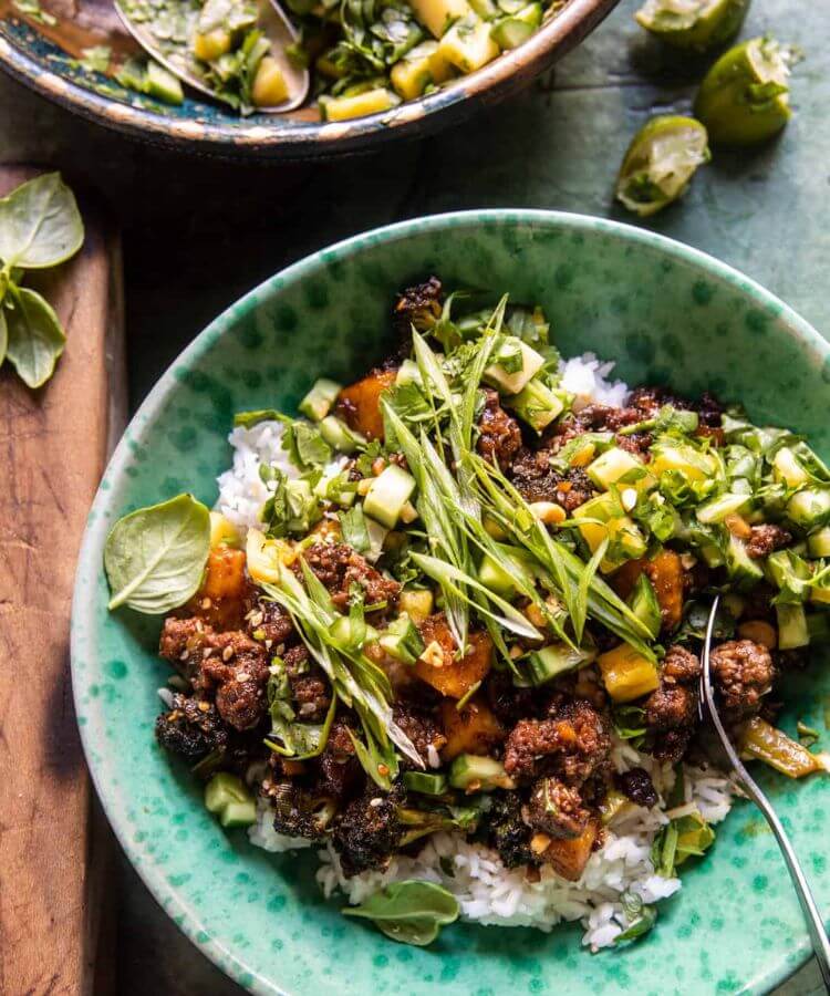 pineapple beef summer dinner recipe
