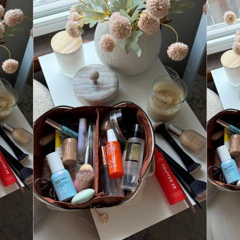 how to pack beauty products