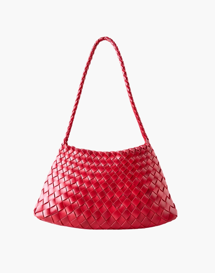 Calla Woven Shoulder Bag