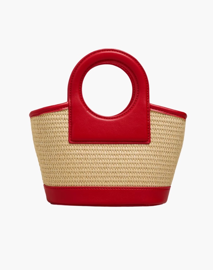 Carson Raffia Handbag