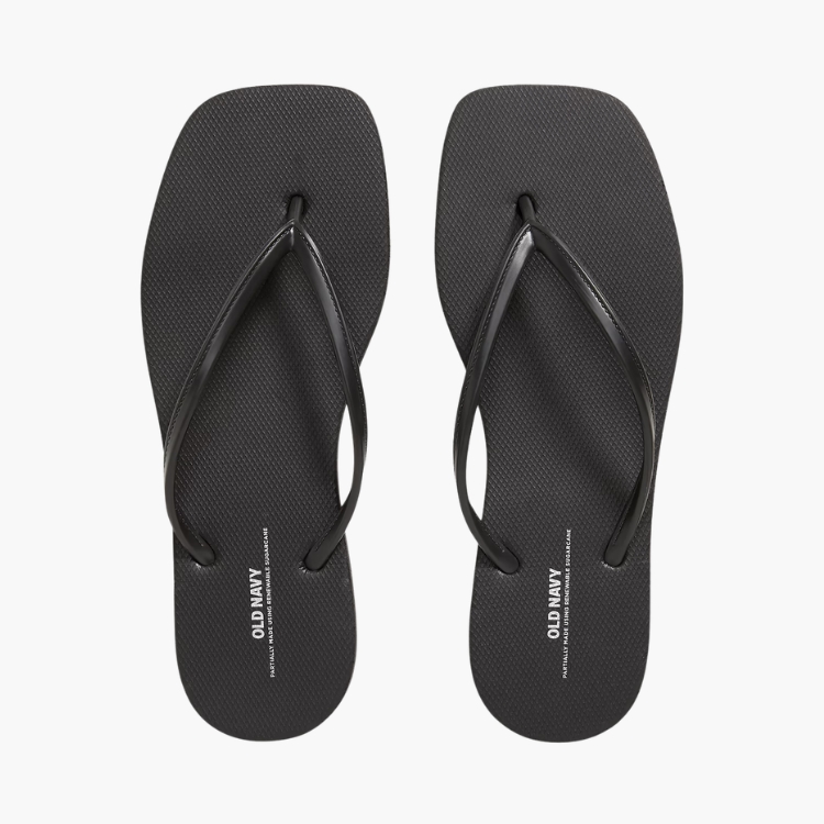 Square Toe Flip-Flops