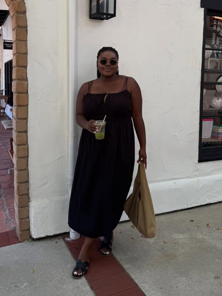 maxi dress summer capsule outfit