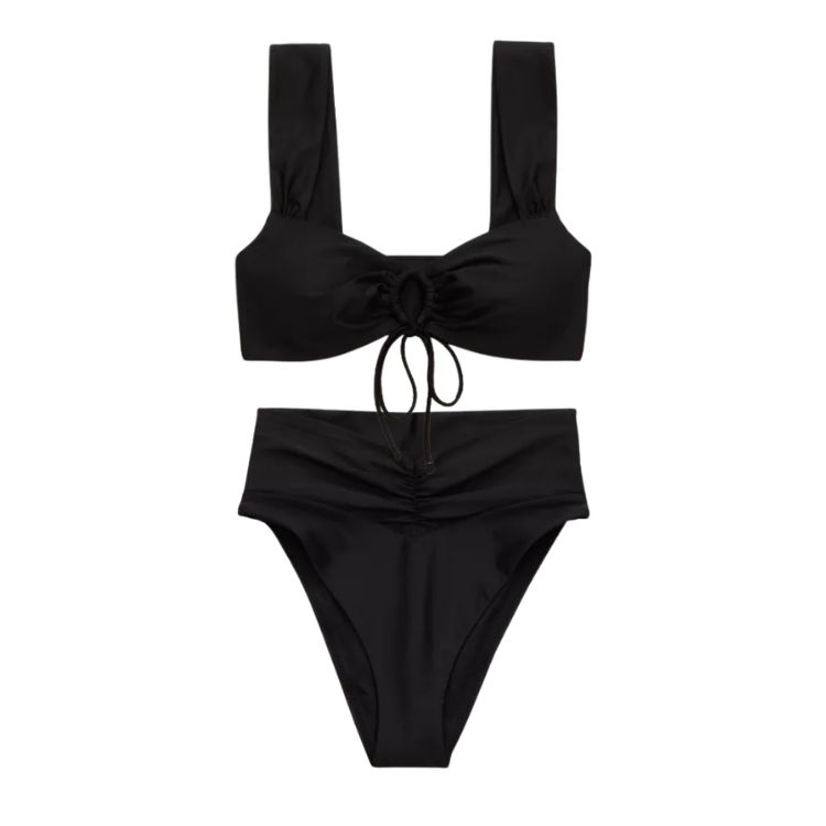 black bikini