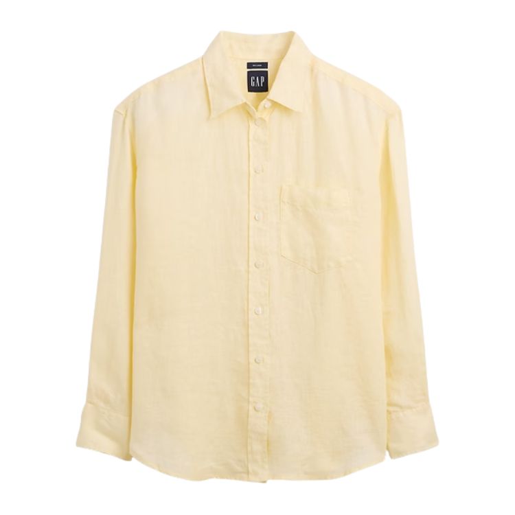 linen button up