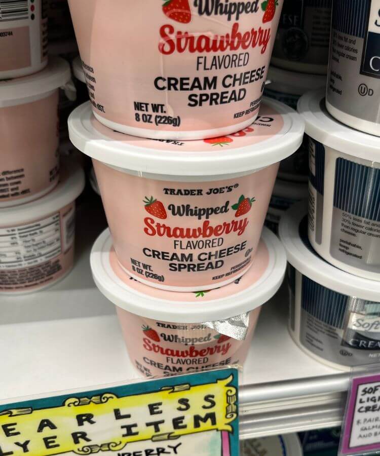trader joe's strawberry cream cheese