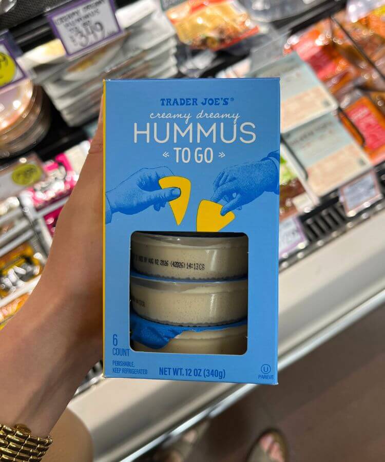 trader joe's hummus to go