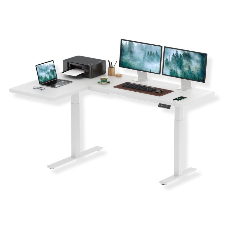 L-Shaped Standing Desk
