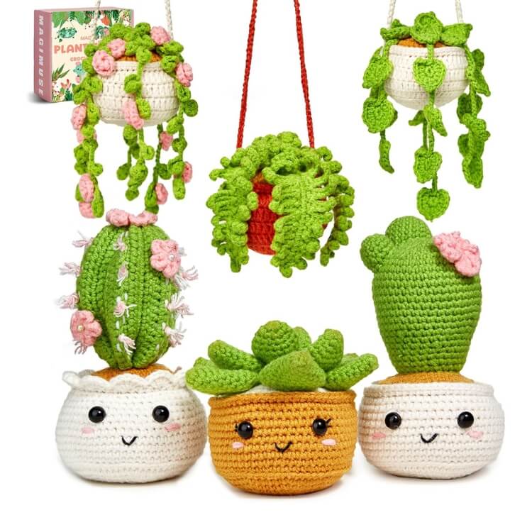 Potted Plant Crochet Kit