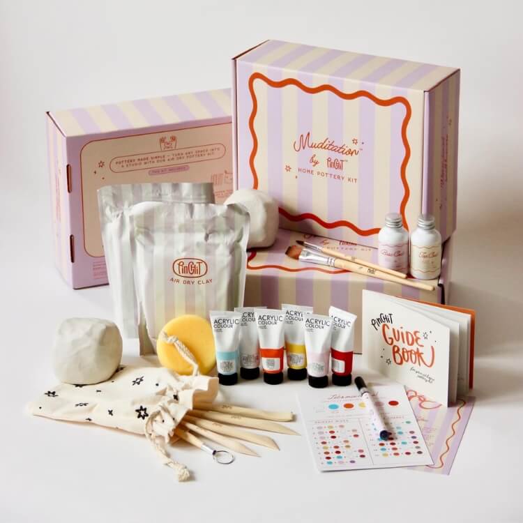 Air Dry Clay Pottery Kit
