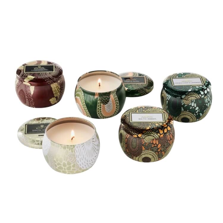 Japonica Set of 5 Mini Candles