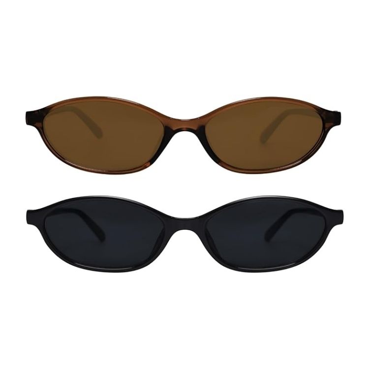 Retro Oval Sunglasses