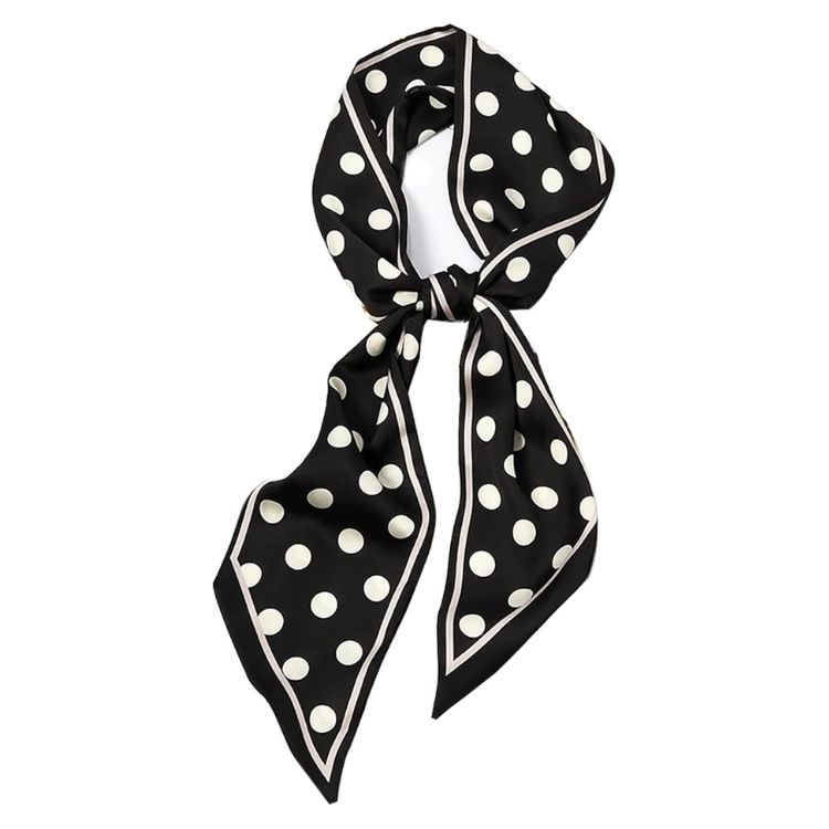 Printed Satin Scarf