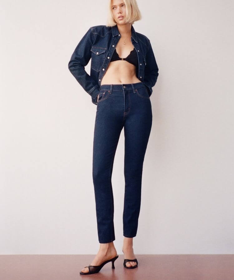 Modern High-Rise Skinny Jeans