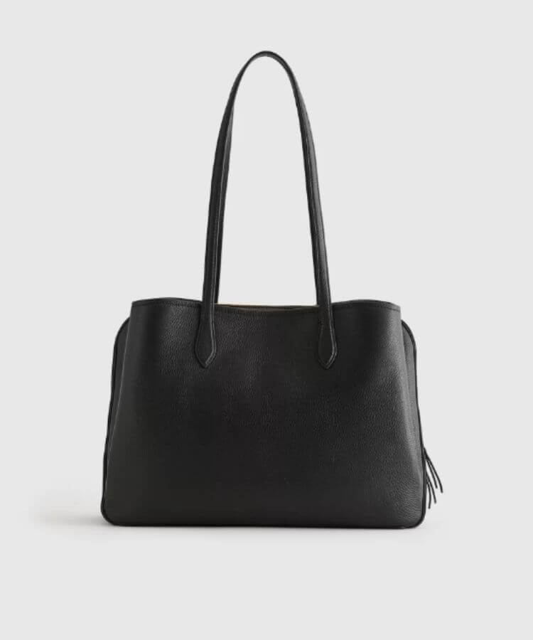 Italian Leather Work Tote