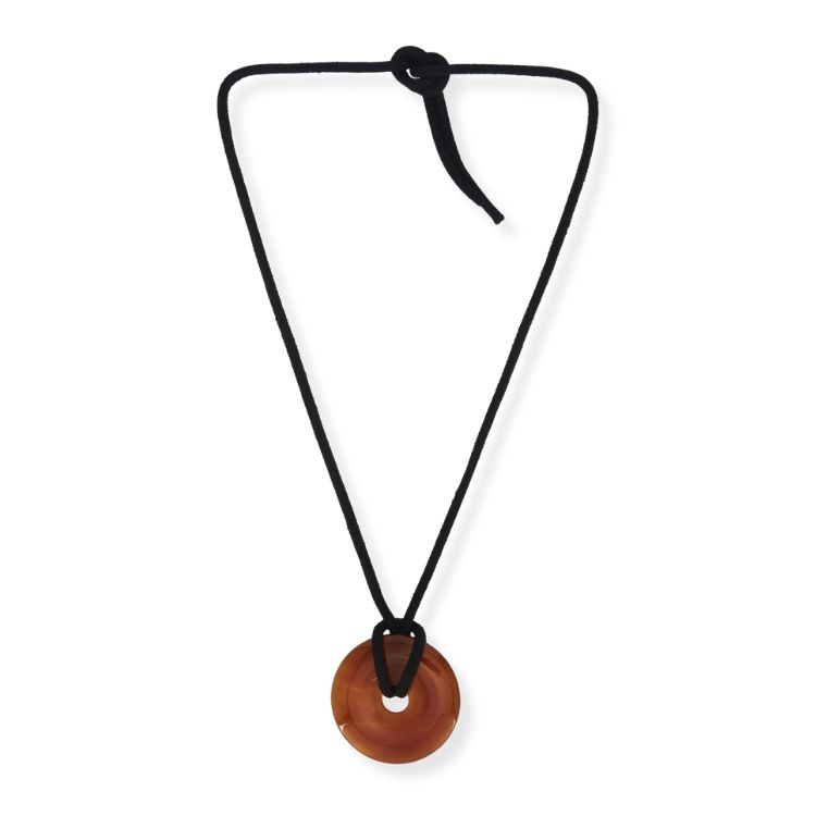 Jade Necklace Carnelian