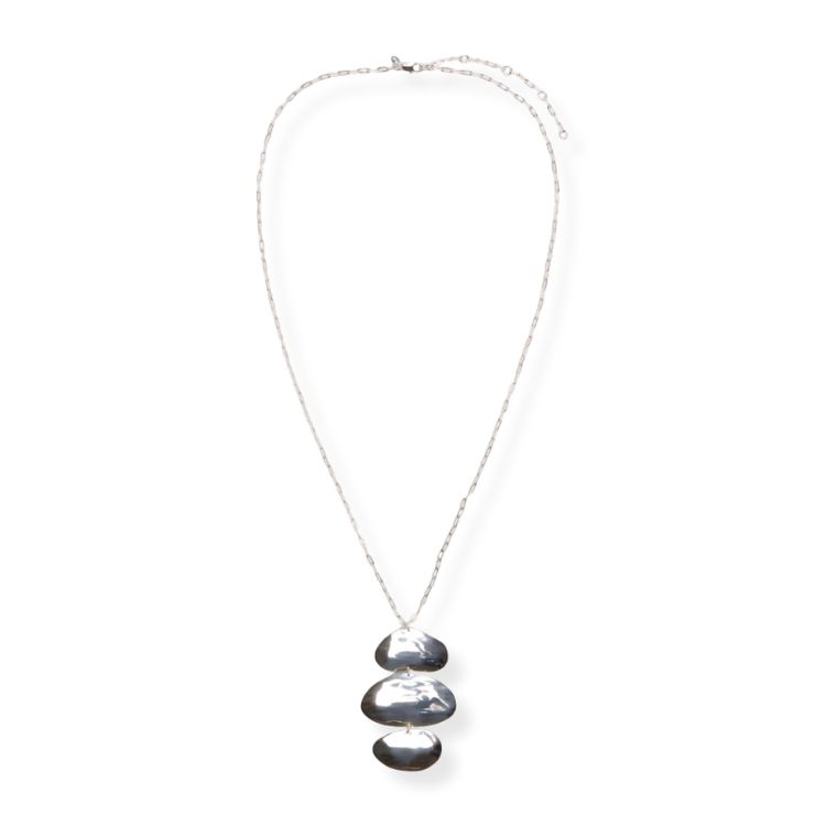 Elliptical Pendant Necklace