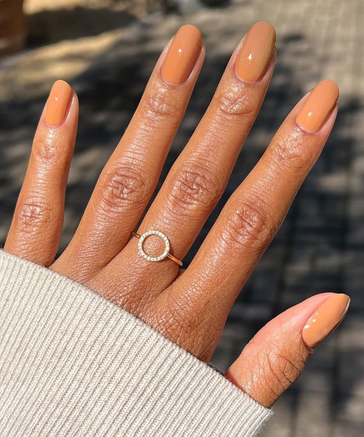 neutral fall nail colors