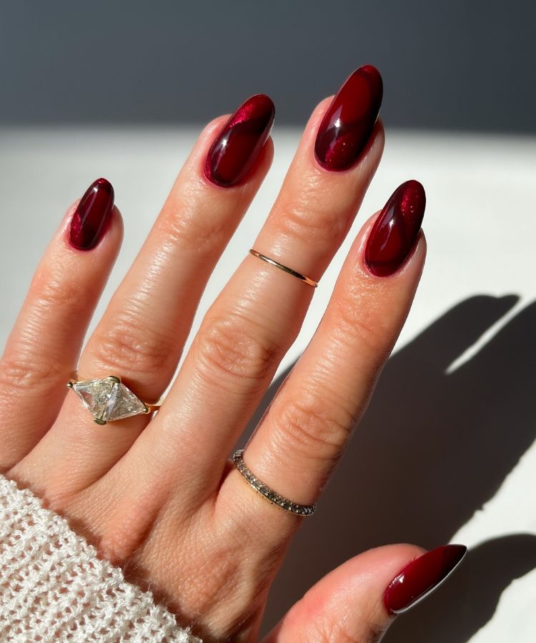 cherry fall nail design trend