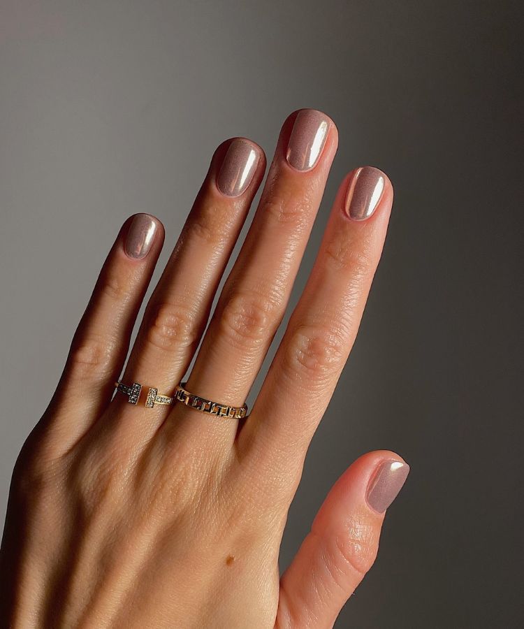 champagne fall nail colors