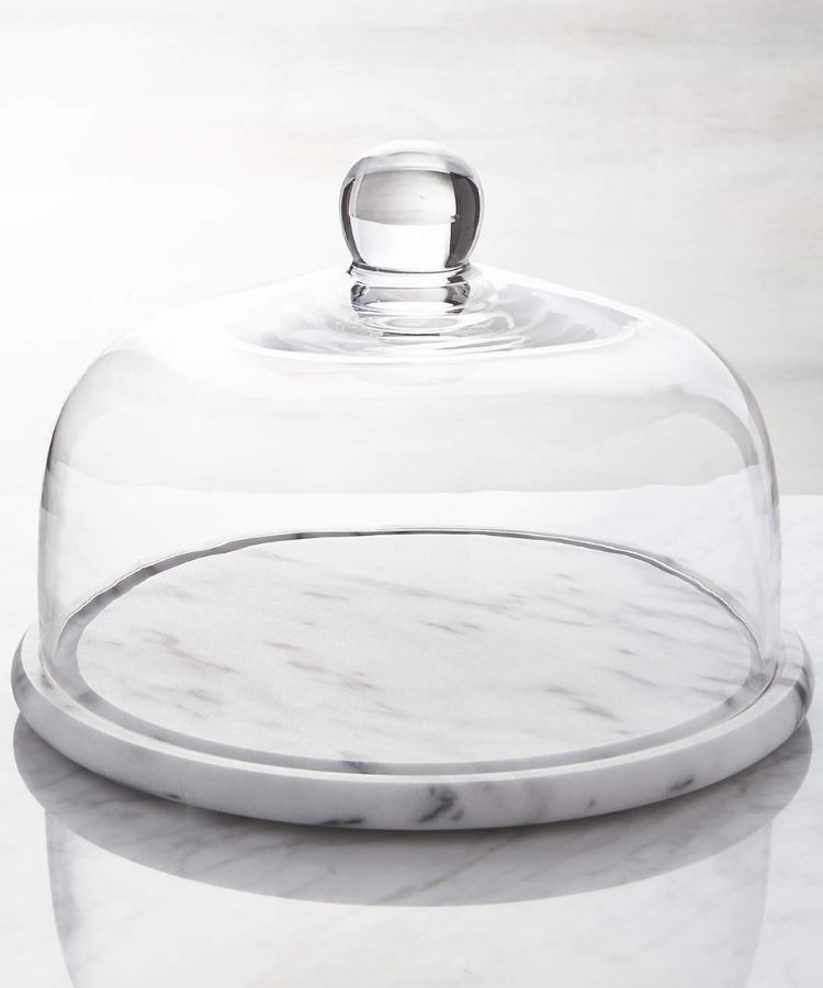 French Kitchen Marble Cheese Dome