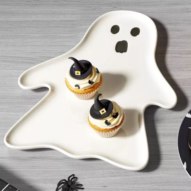 Halloween Ghost Serving Platter