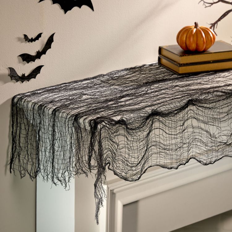 Creepy Halloween Gauze Fabric