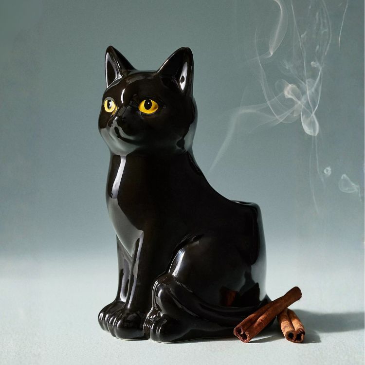 Black Cat Pumpkin Sweet Vanilla Candle