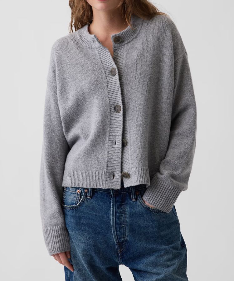 CashSoft Oversized Chunky Cardigan