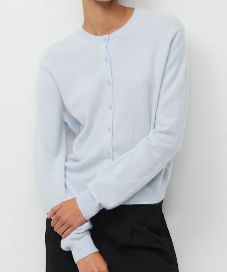 Bare Cashmere Noteworthy Cardigan