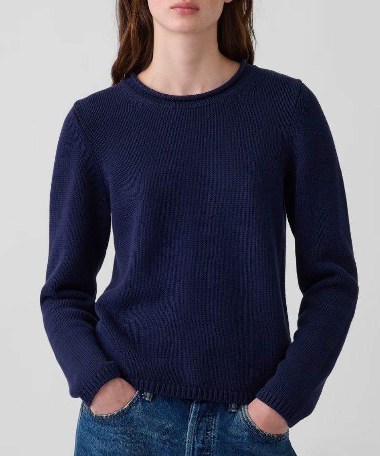 100% Cotton Rollneck Sweater