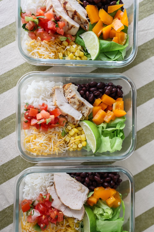 easy dinner recipes - Burrito Bowl With White Rice