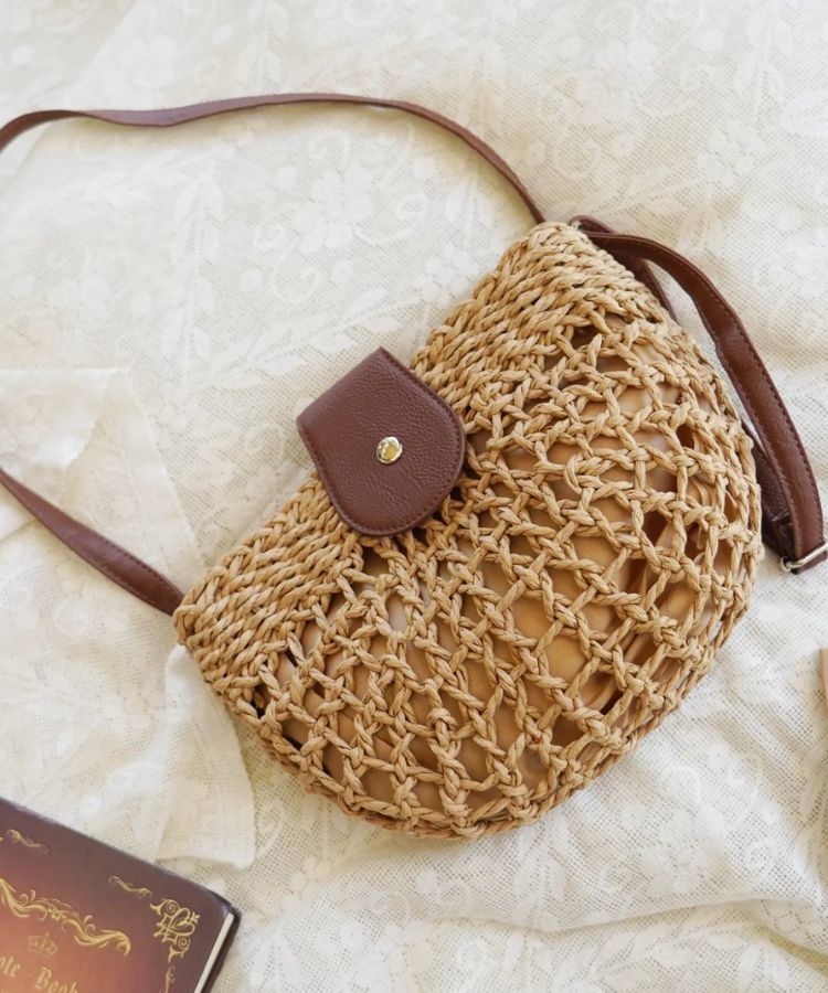 Woven Crossbody Bag