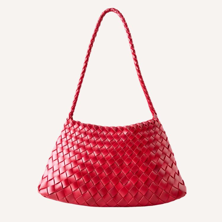 Calla Woven Shoulder Bag